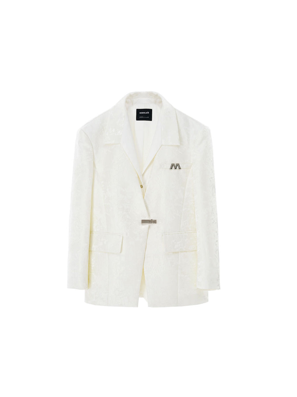 MUKTANK×MODULER Fake White Two-piece Suit