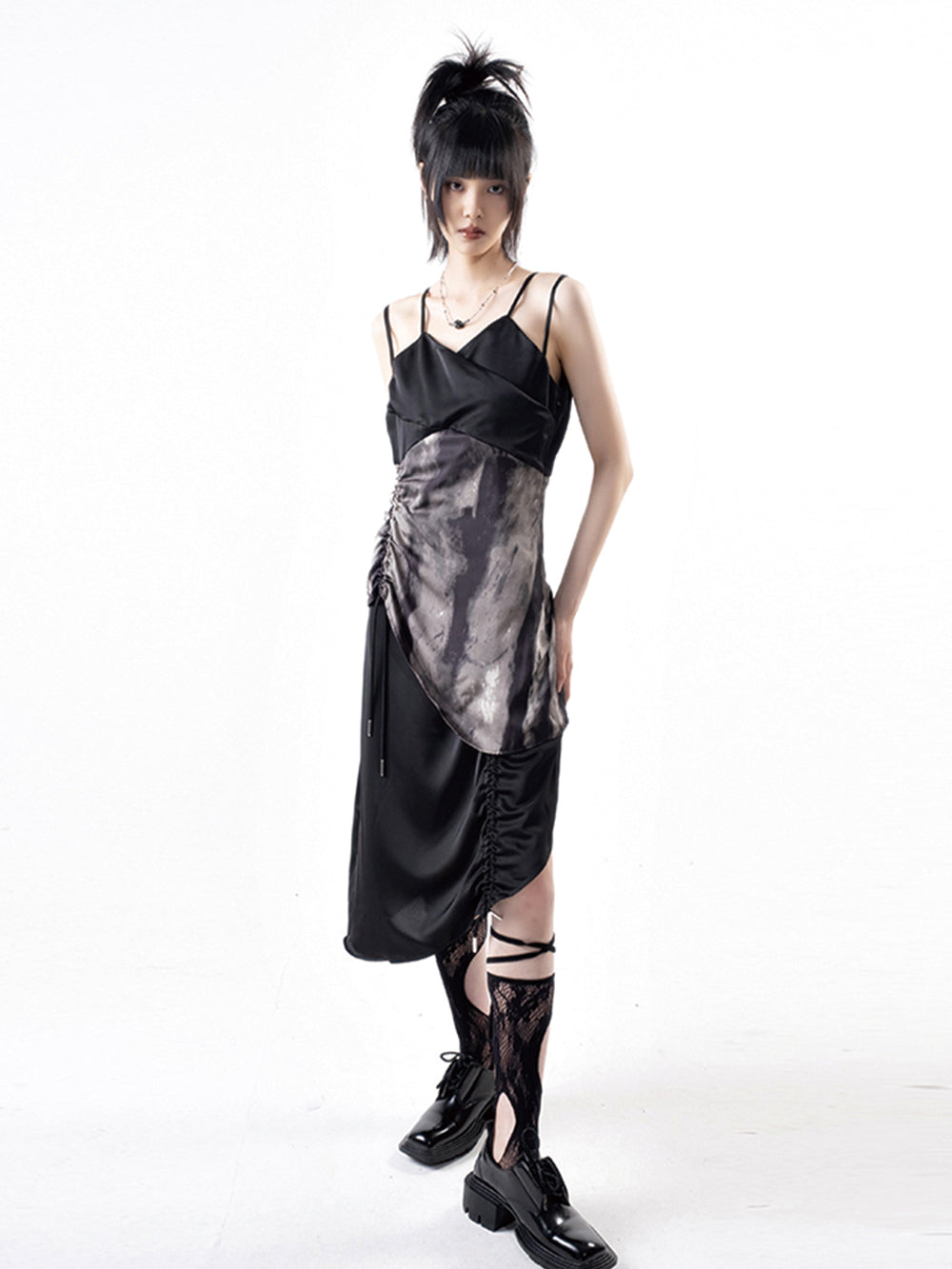 MUKTANK × Frustration Garden Cool Girl Strap Dress