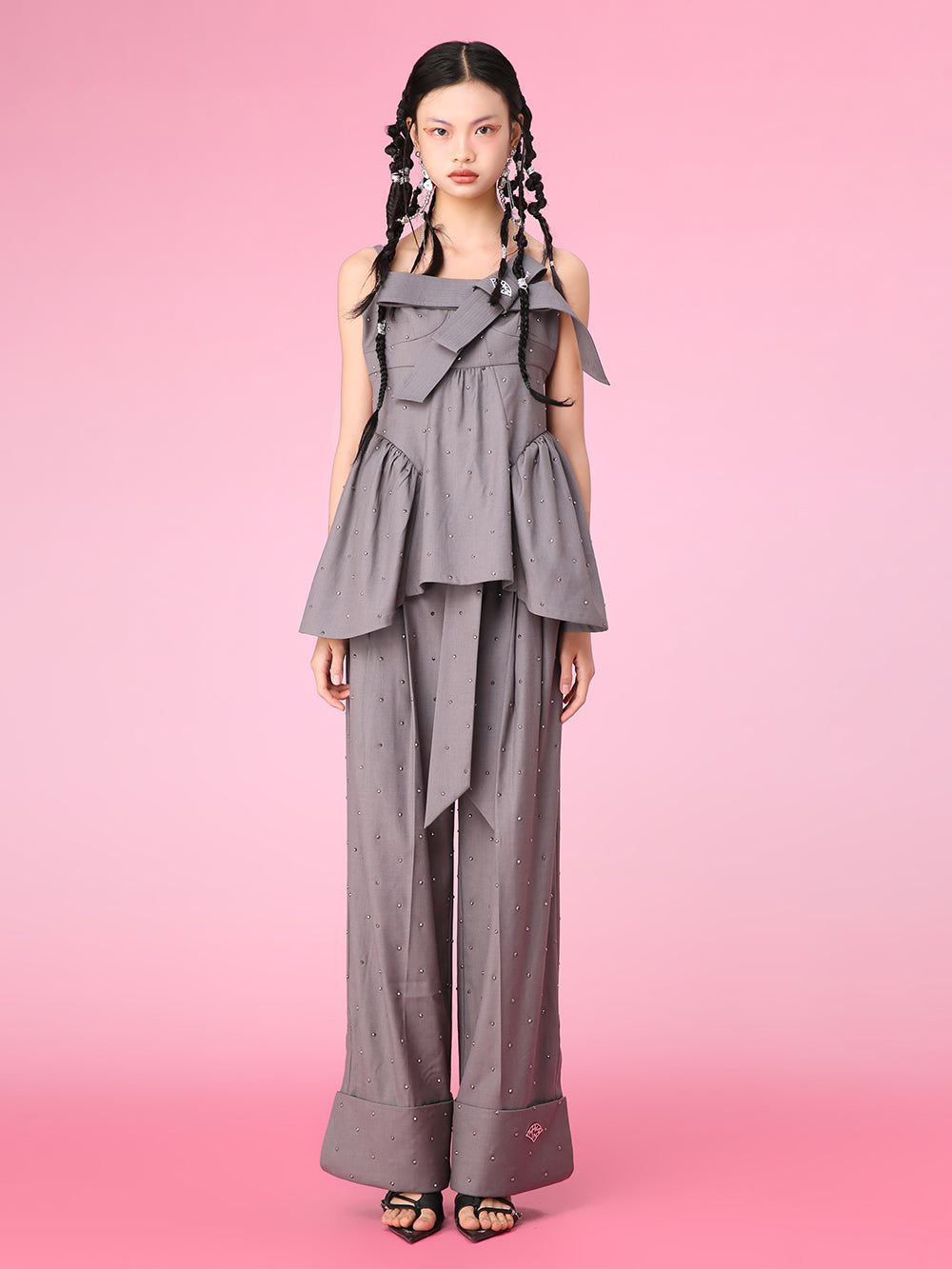 MUKZIN Loose Versatile Simple Style Trousers