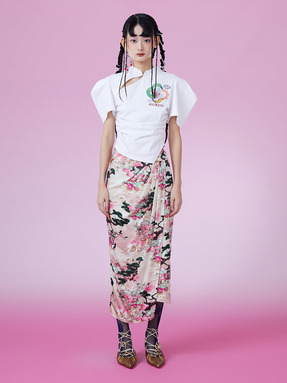 MUKZIN Irregular New Fashion Long Skirt