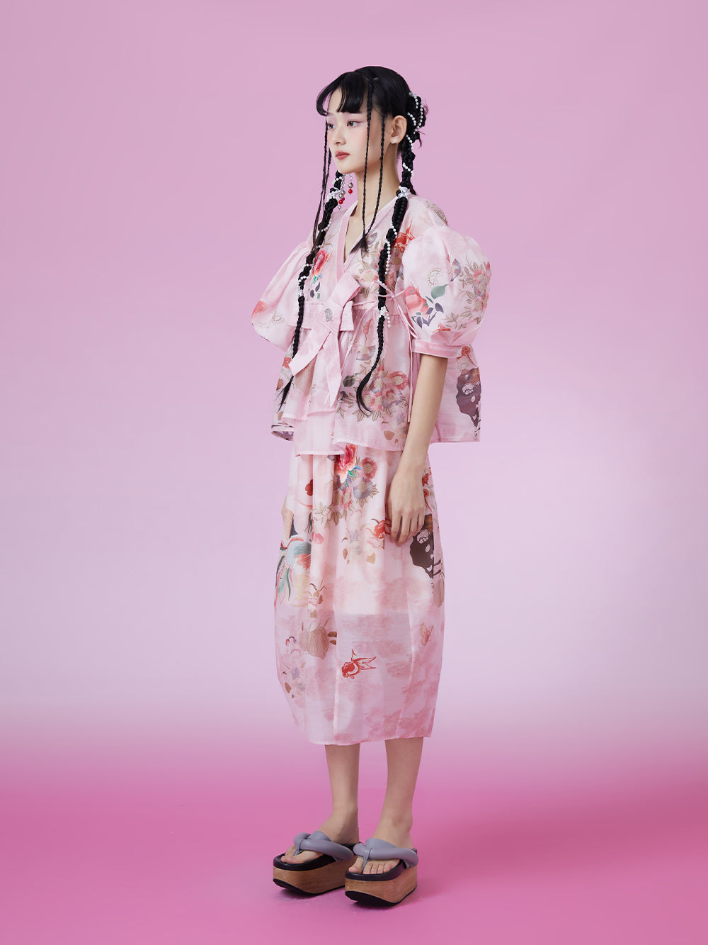 MUKZIN Printed Vintage Loose High Quality Skirts