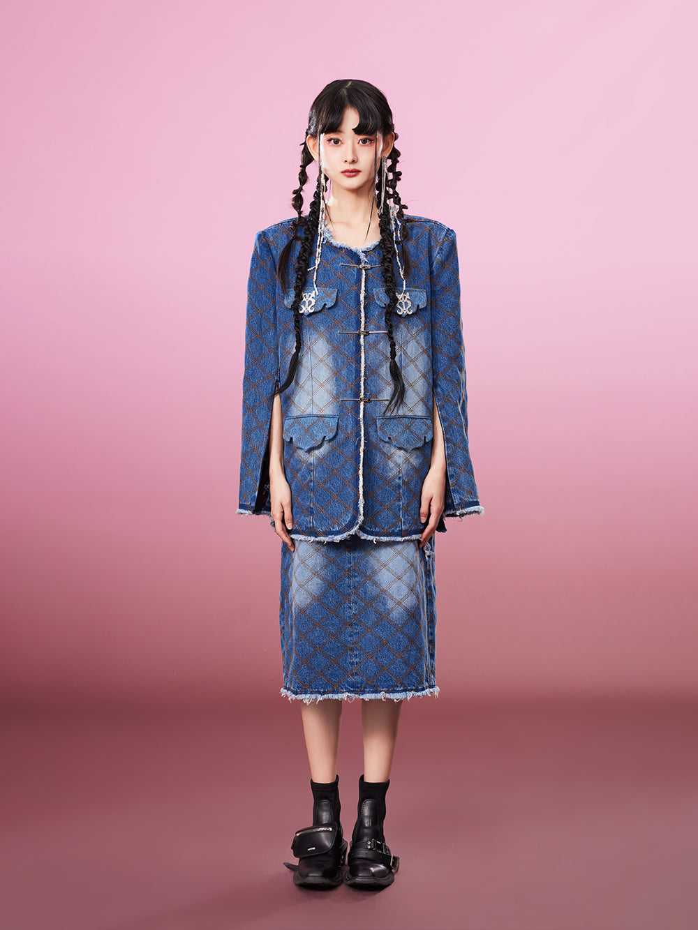 MUKZIN Temperament Original Street Style High Quality Denim Coat