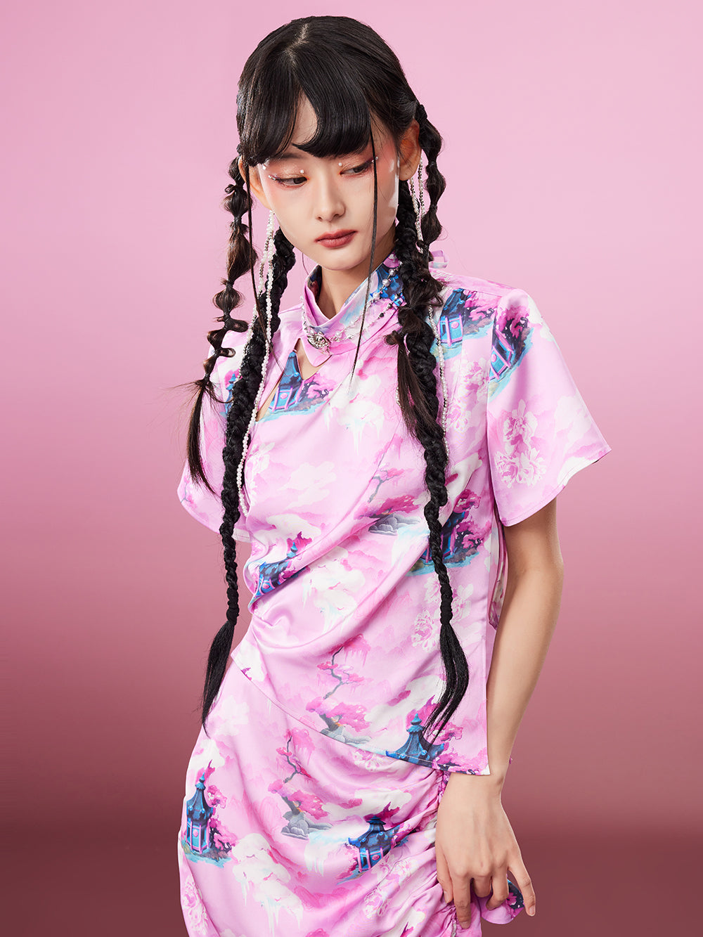 MUKZIN Vibrant Print Chinese Style Original High quality T-shirts