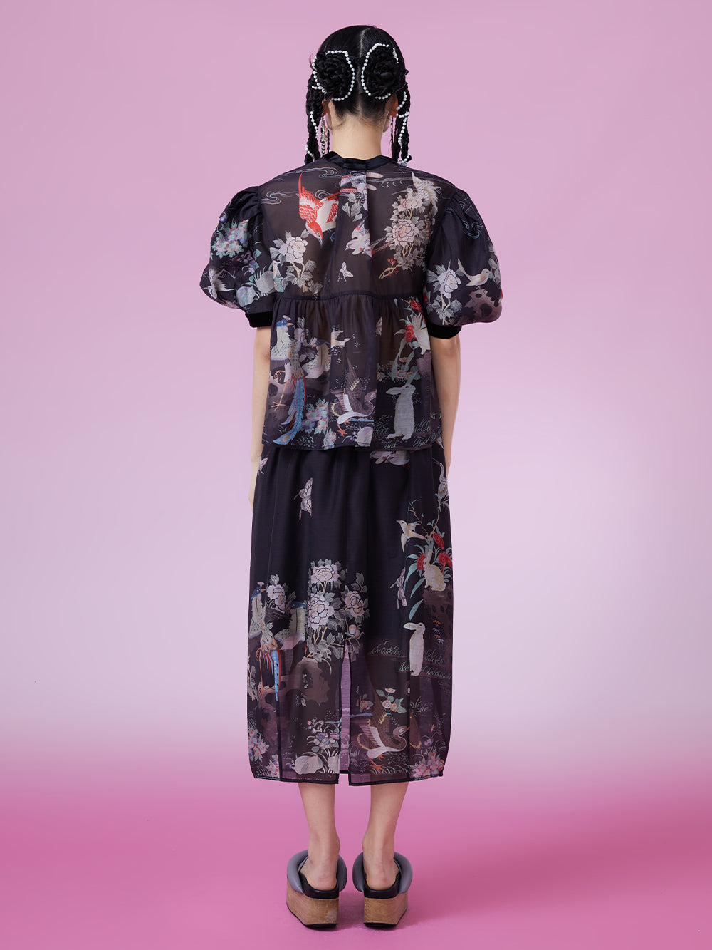 MUKZIN Chinese Style Cool Loose Printed All-match T-shirts