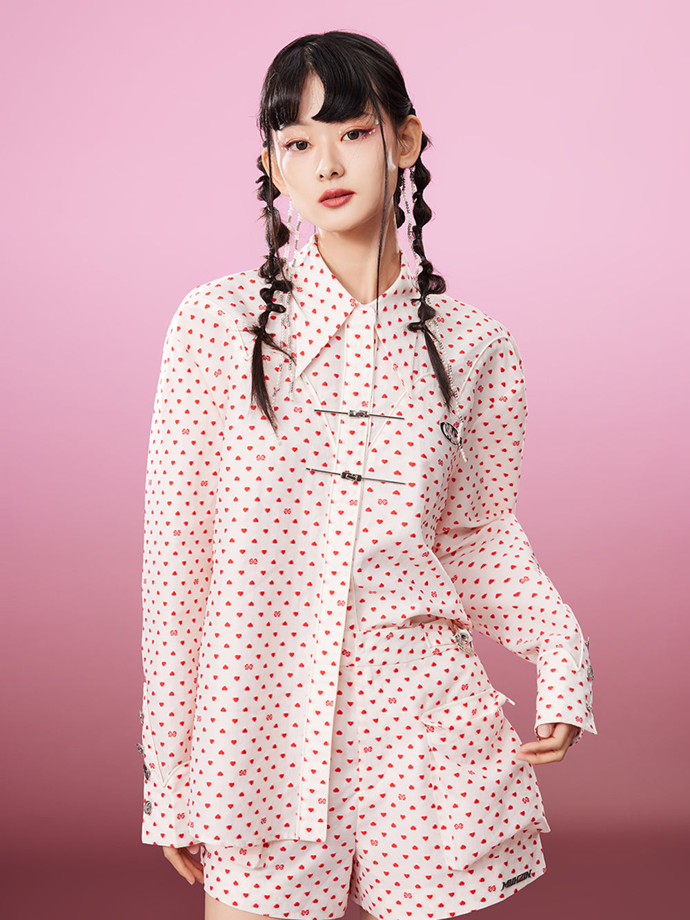 MUKZIN Age-reducing Original Loose Popular Pocket Sweet Style Shorts