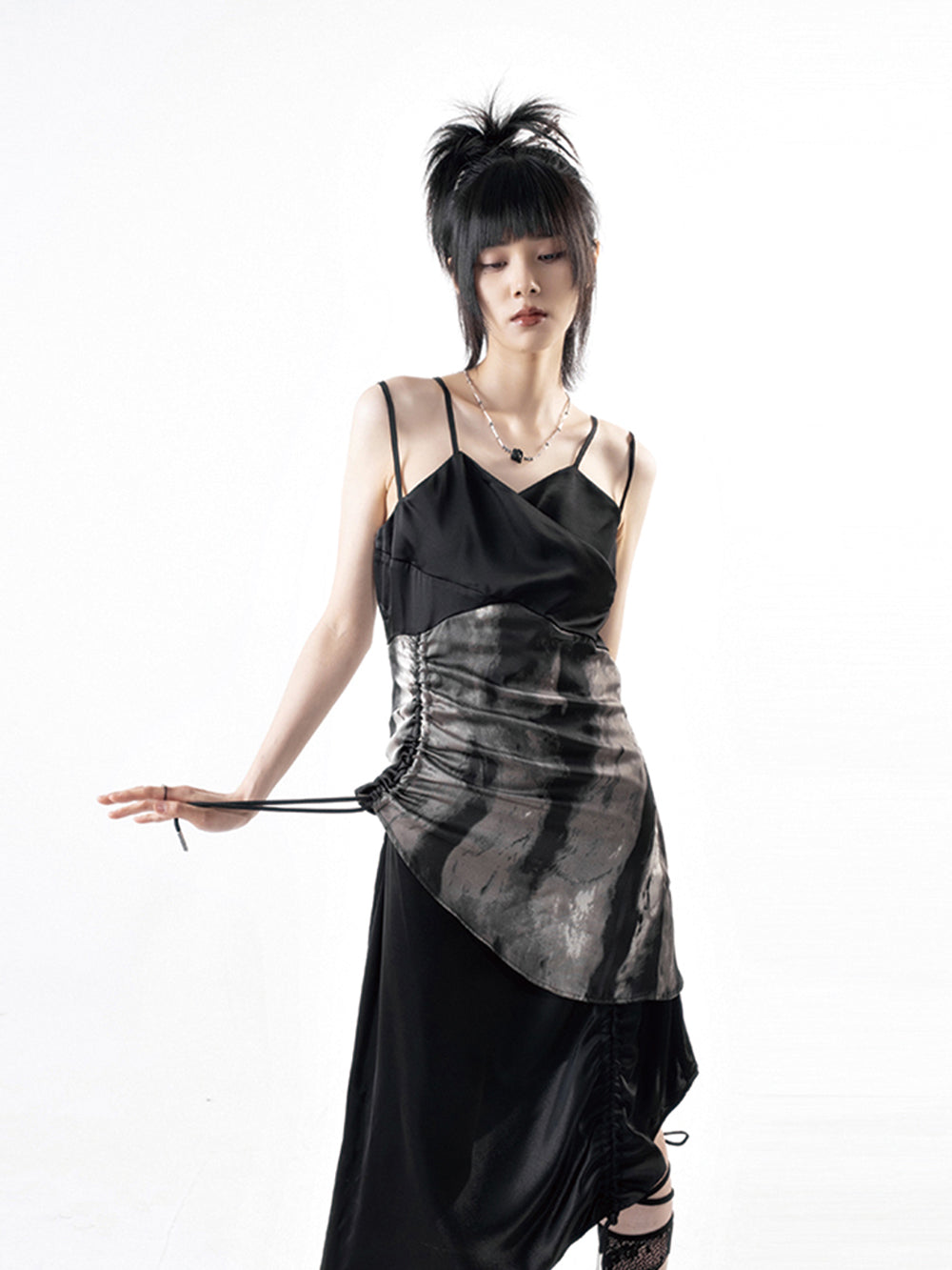 MUKTANK × Frustration Garden Cool Girl Strap Dress