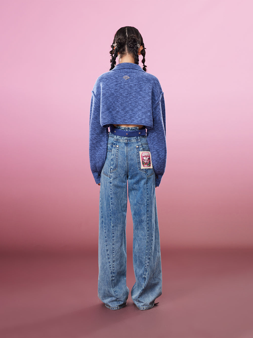 MUKZIN Simple Casual Loose Comfortable Versatile Jeans