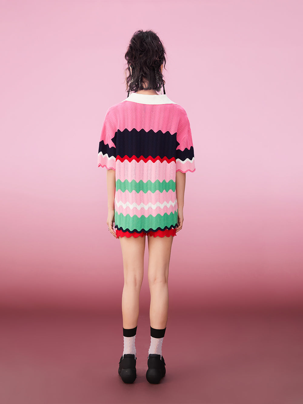 MUKZIN Casual Stripe Original Contrasting Comfort Shorts