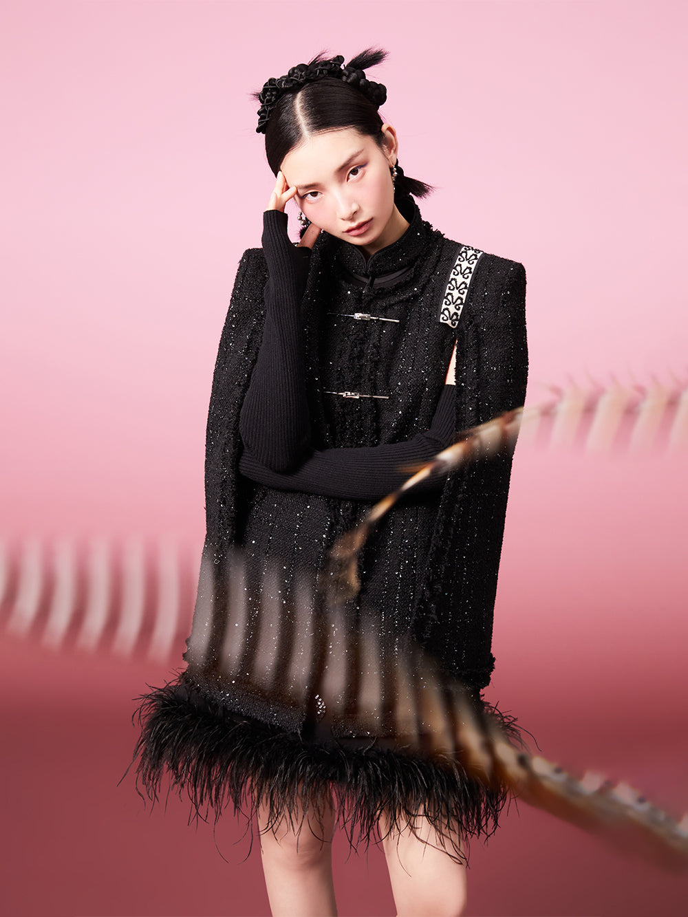 MUKZIN Embroidered Vintage Classic Chinese Coat