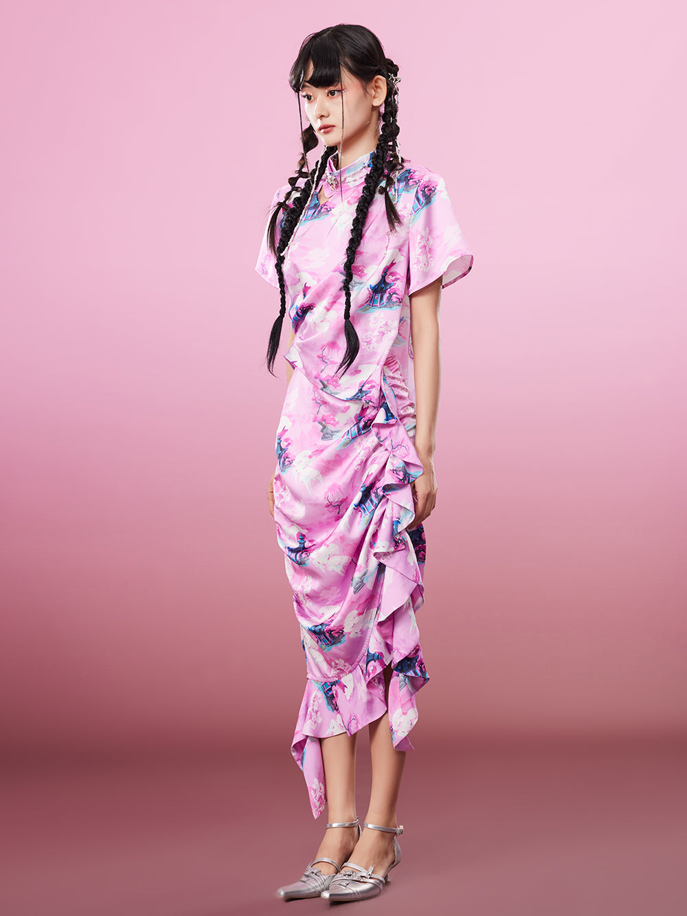 MUKZIN Vibrant Print Chinese Style Original High quality T-shirts