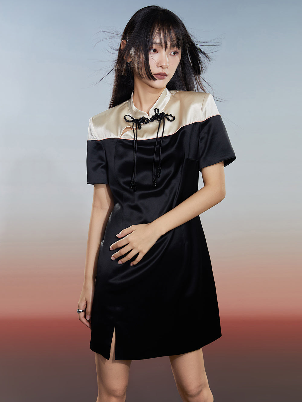 MUKZIN Stitched High-quality Comfortable Chinese Cheongsam Dress