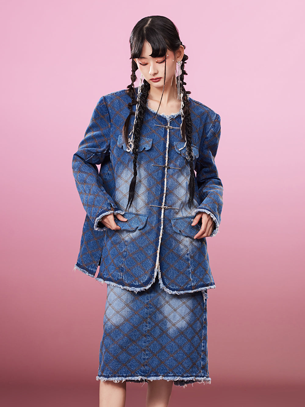 MUKZIN Temperament Original Street Style High Quality Denim Coat