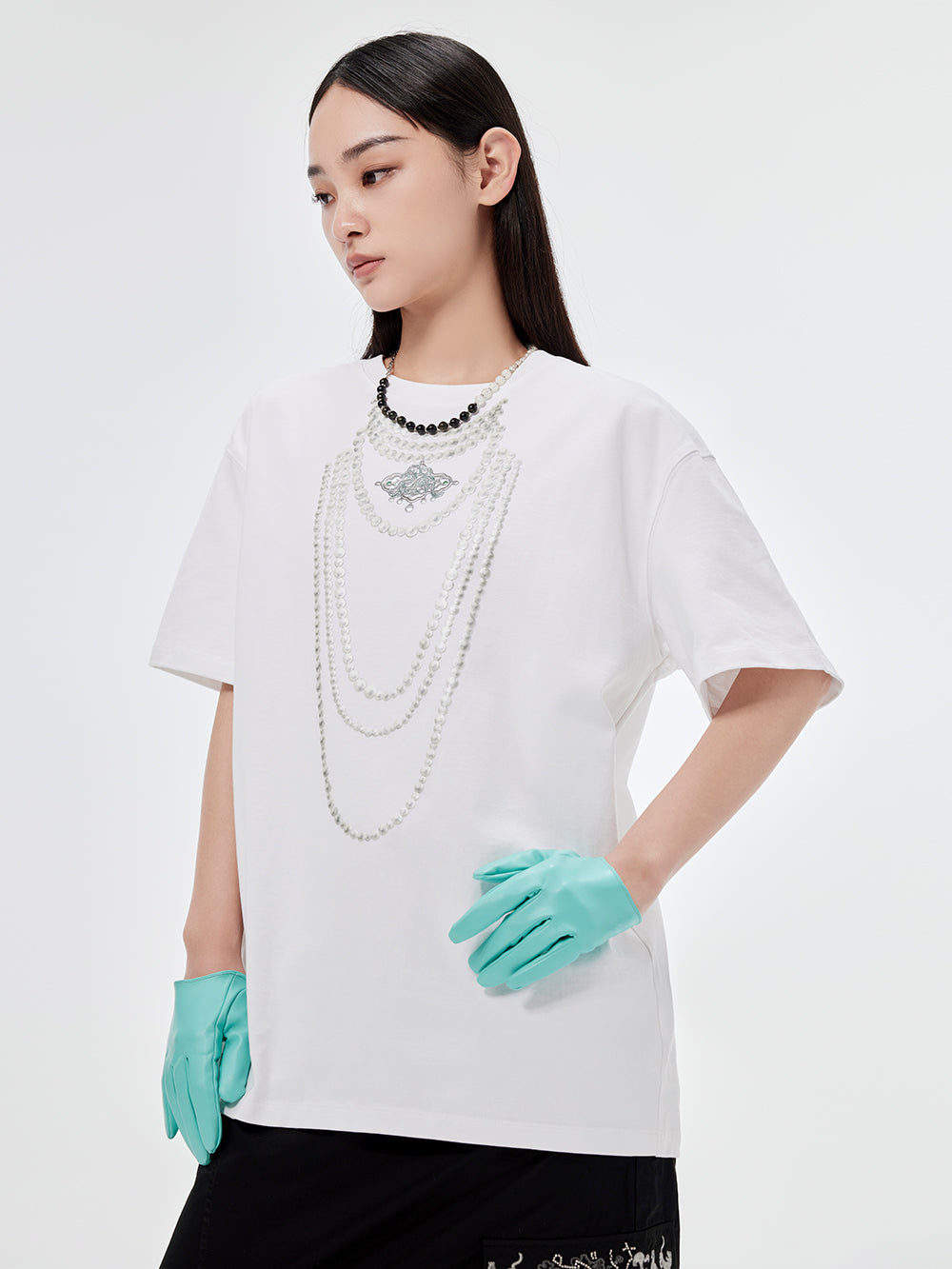 MUKZIN Pure Cotton Loose Casual Versatile T-shirt