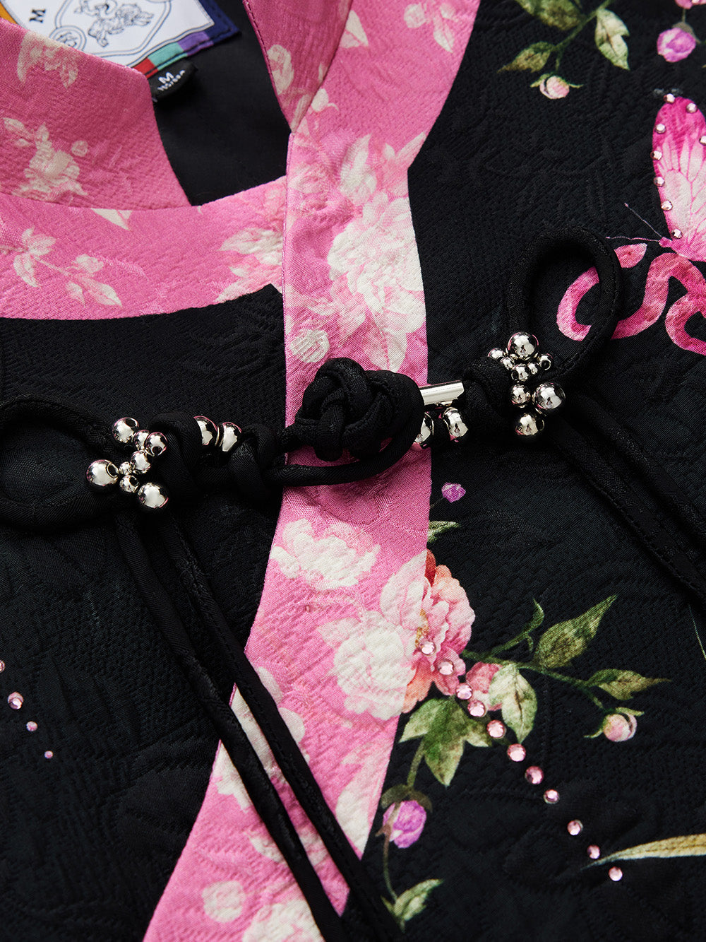 MUKZIN Linglong "Fengqi" Chinese-style Contrast Cotton Jacket