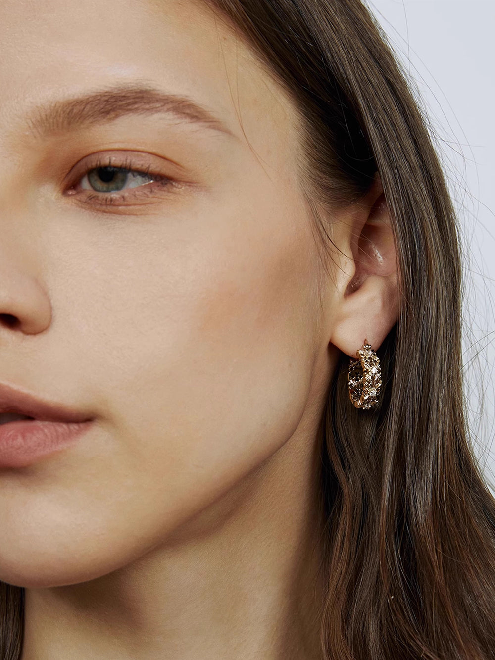 MUKTANK×SUN HUNTER Iris Earrings