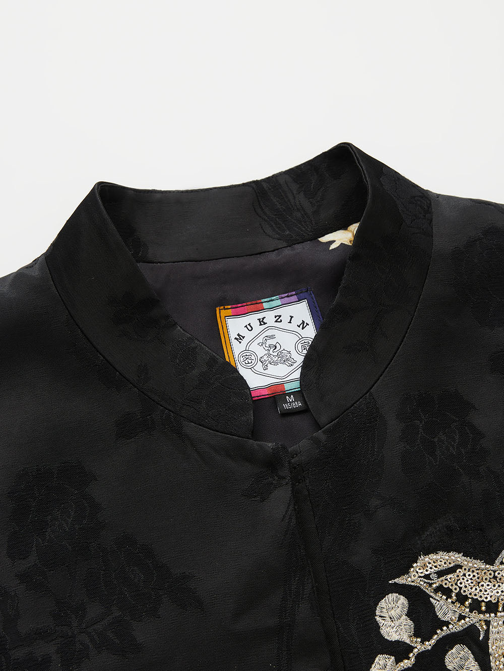MUKZIN Linglong "Night Banquet" Chinese Embroidered Jacquard Coat