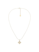 MUKTANK×SUN HUNTER Long Simple Iris-themed Necklace