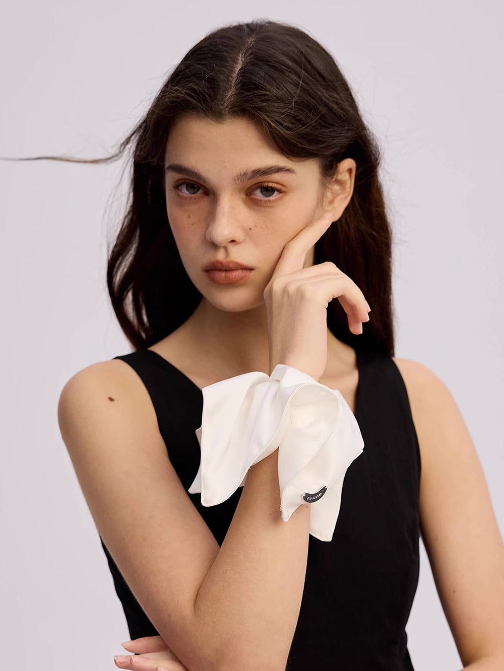 MUKTANK×SUN HUNTER Acetate Satin Bandana Hair Tie