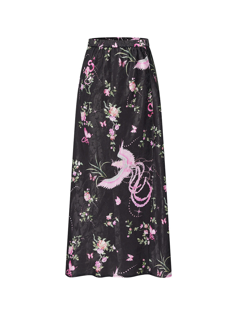 MUKZIN Linglong "Fengqi" High Slit Fishtail Skirt