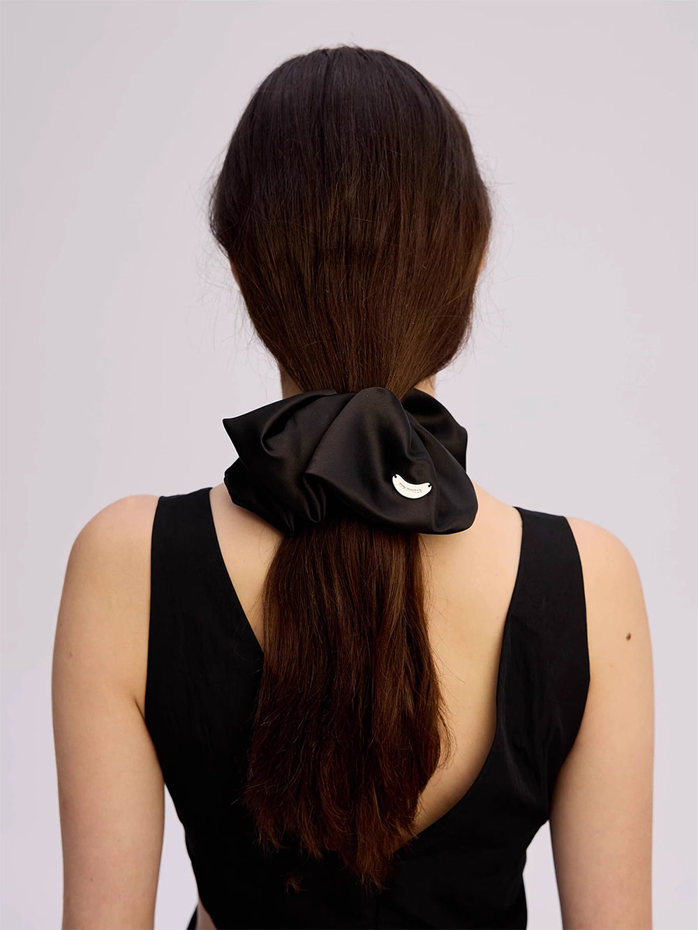 MUKTANK×SUN HUNTER Acetate Satin Cloud-shaped Hair Tie