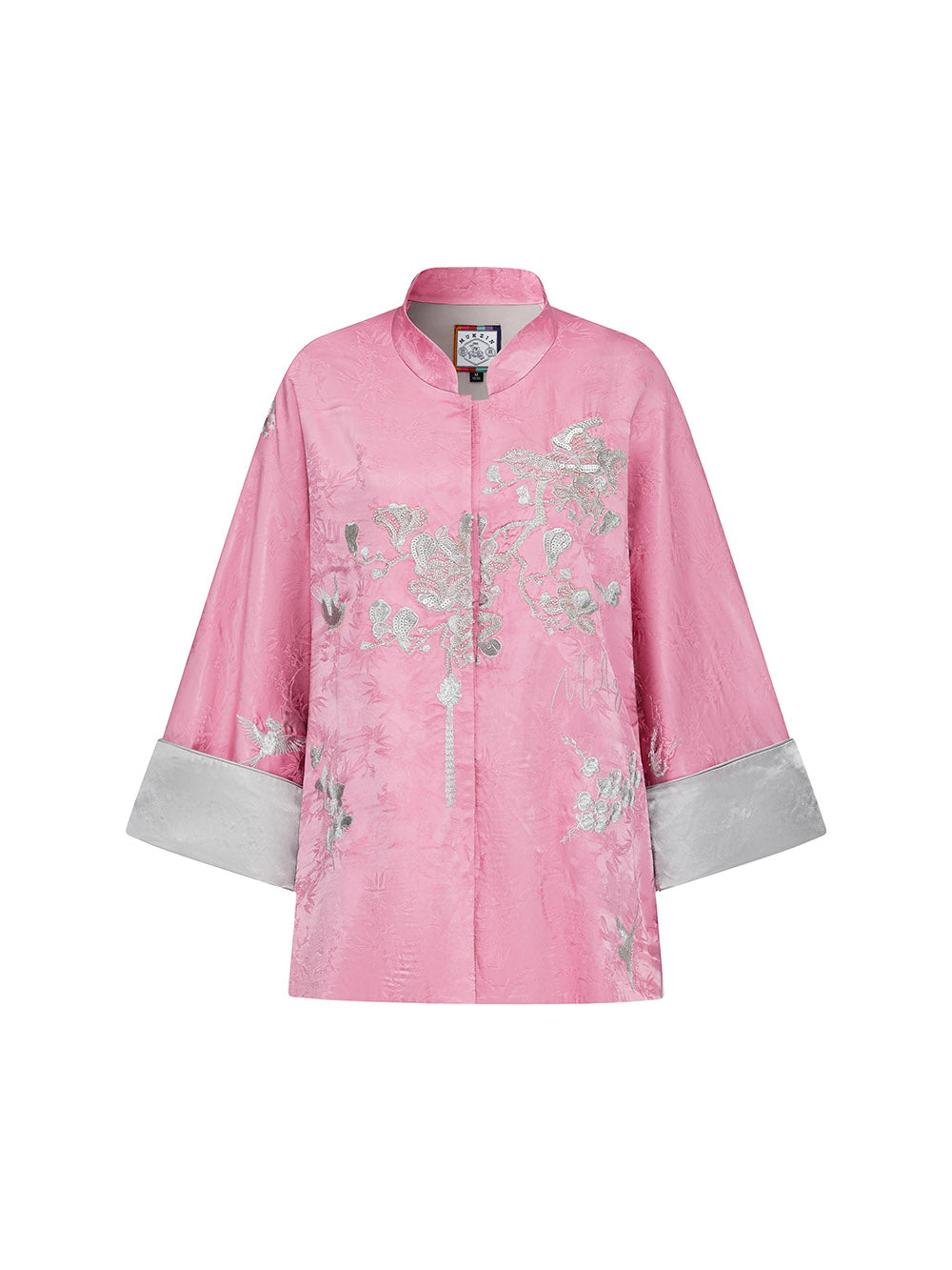 MUKZIN Linglong "Night Banquet" Chinese Embroidered Jacquard Coat