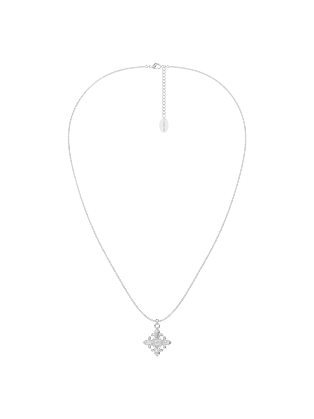 MUKTANK×SUN HUNTER Long Simple Iris-themed Necklace