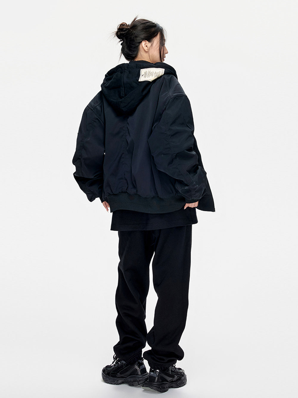 MUKTANK × ARDENCODE Loose Hooded Cotton Jacket