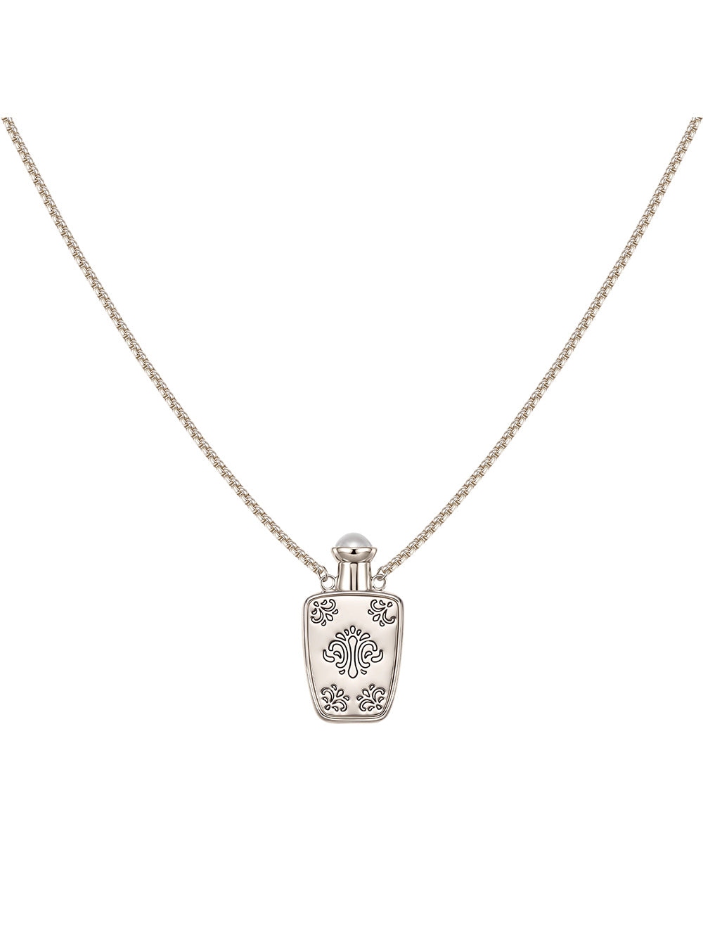 MUKTANK×SUN HUNTER Iris Carved Flask Necklace