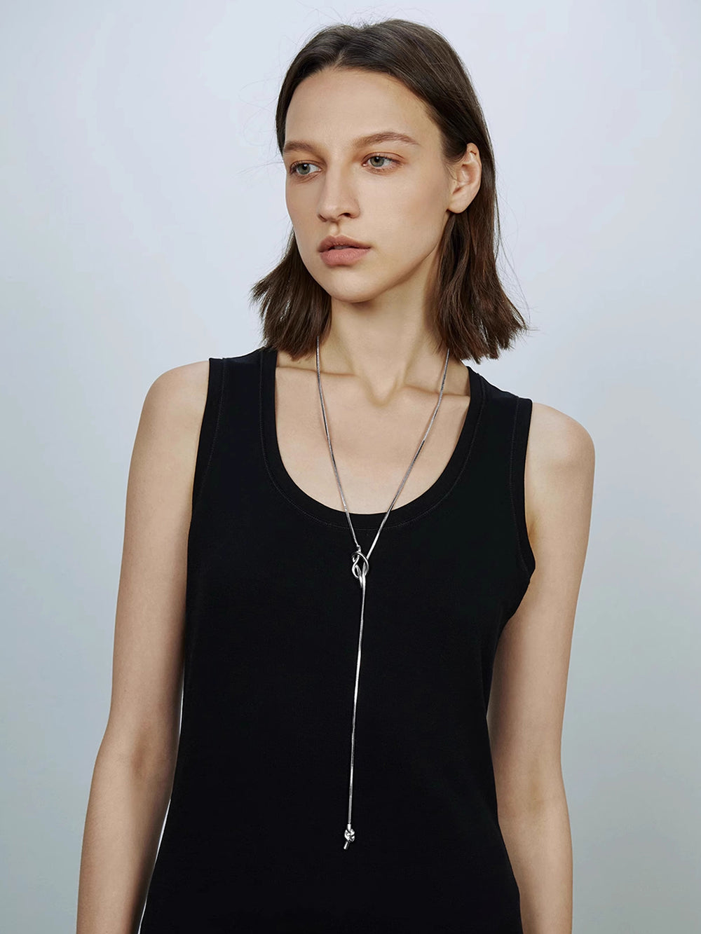 MUKTANK×SUN HUNTER Knot Drawstring Necklace