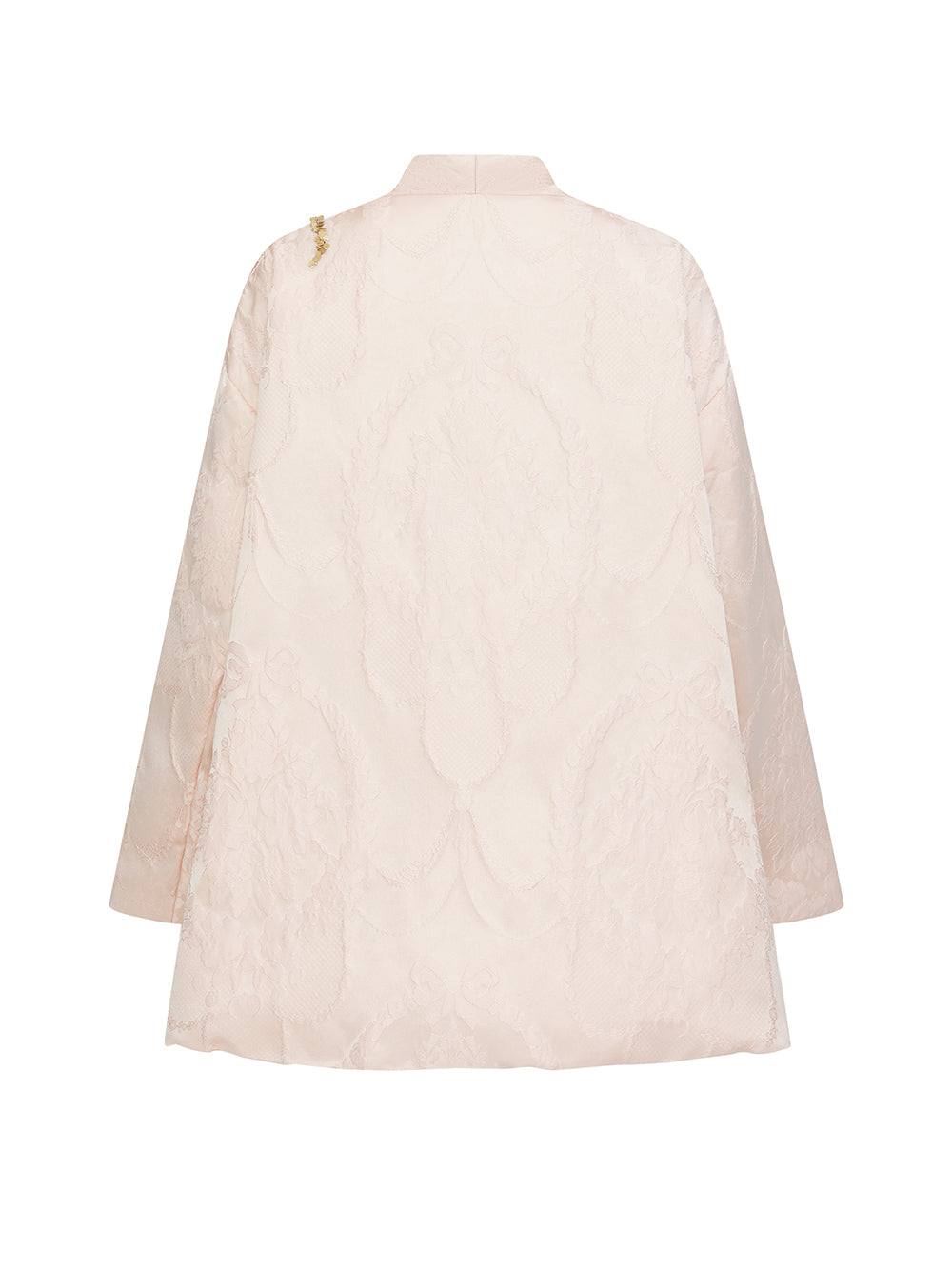 MUKZIN“The Sequence of Deer's Call”New Chinese Style Jacquard Loose Down Jacket