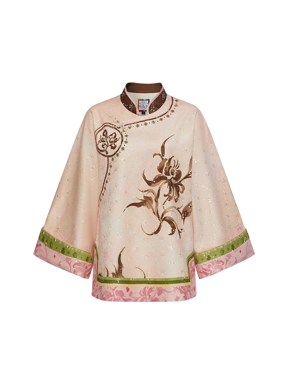 MUKZIN SpringPrelude“Mulan”Neo Chinese Style Sequin Cloak