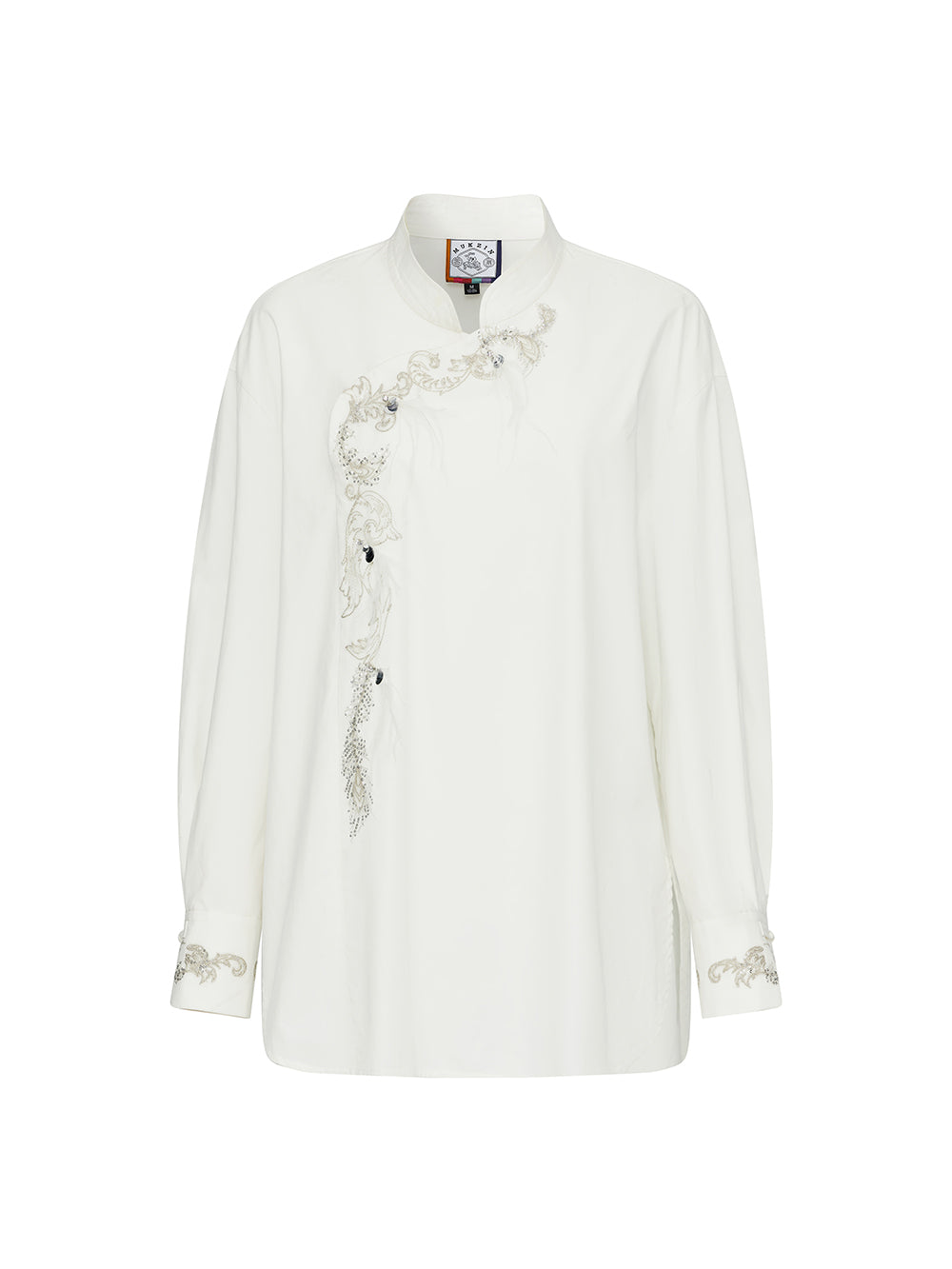 MUKZIN Linglong "Fengqi" Chinese-style Slant Opening Shirt