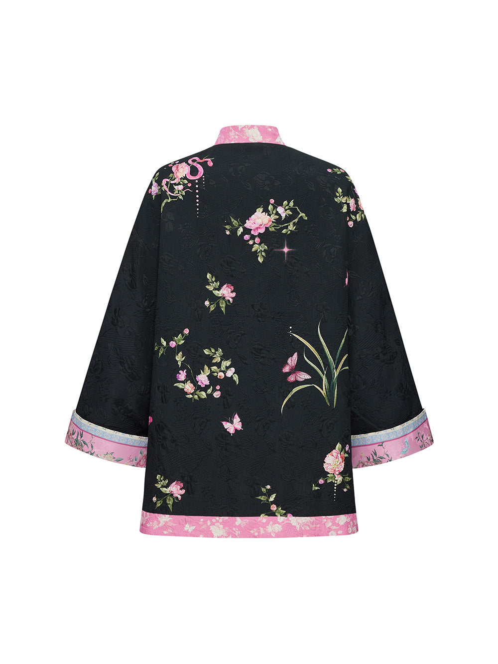 MUKZIN Linglong "Fengqi" Chinese-style Contrast Cotton Jacket
