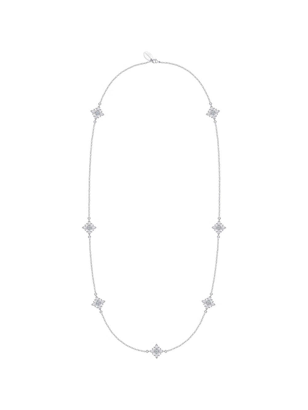 MUKTANK×SUN HUNTER Long Iris-themed Necklace
