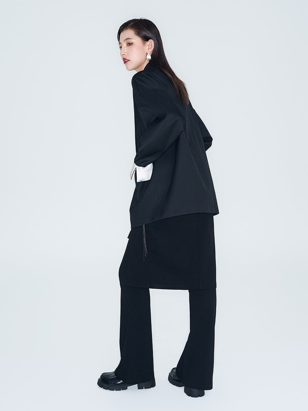 MUKZIN Linglong New Chinese-syle Improved Taoist Robe Collar Suit Jacket
