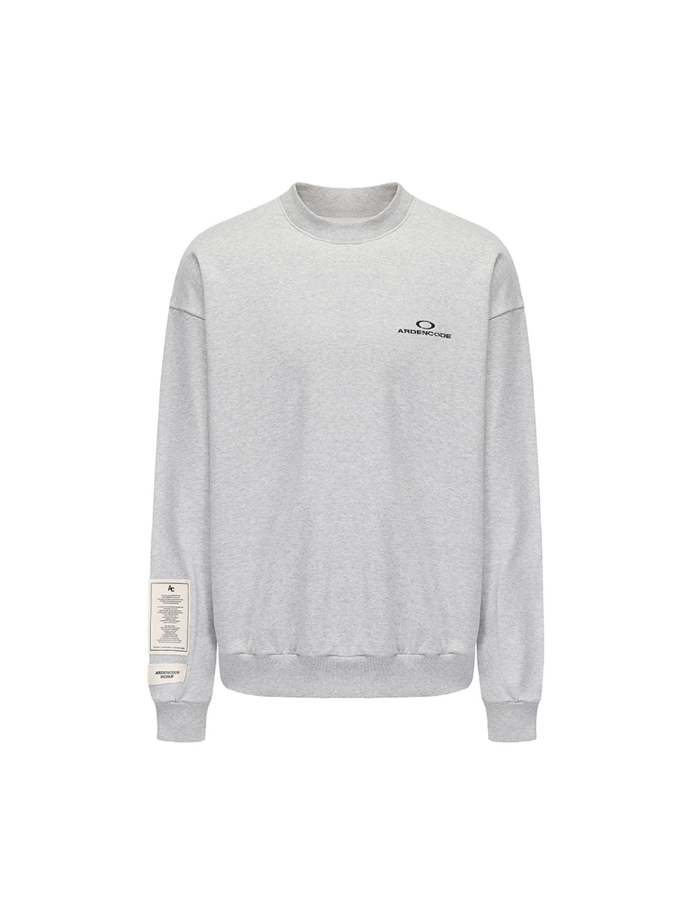 MUKTANK × ARDENCODE Loose Crew Neck Long-sleeved Sweatshirt