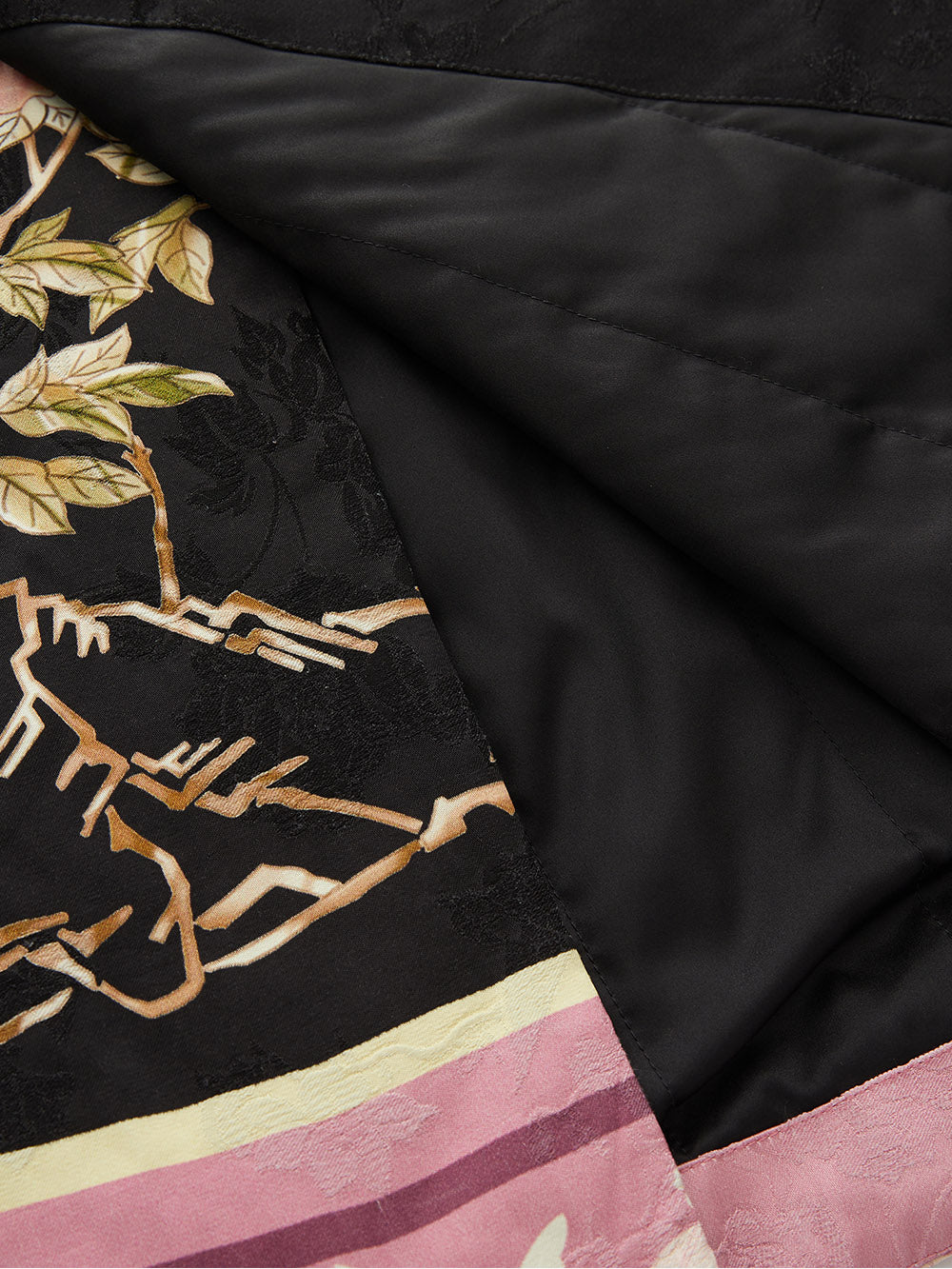 MUKZIN Linglong “Abundant Flowers”New Chinese Style Dark Cloak.