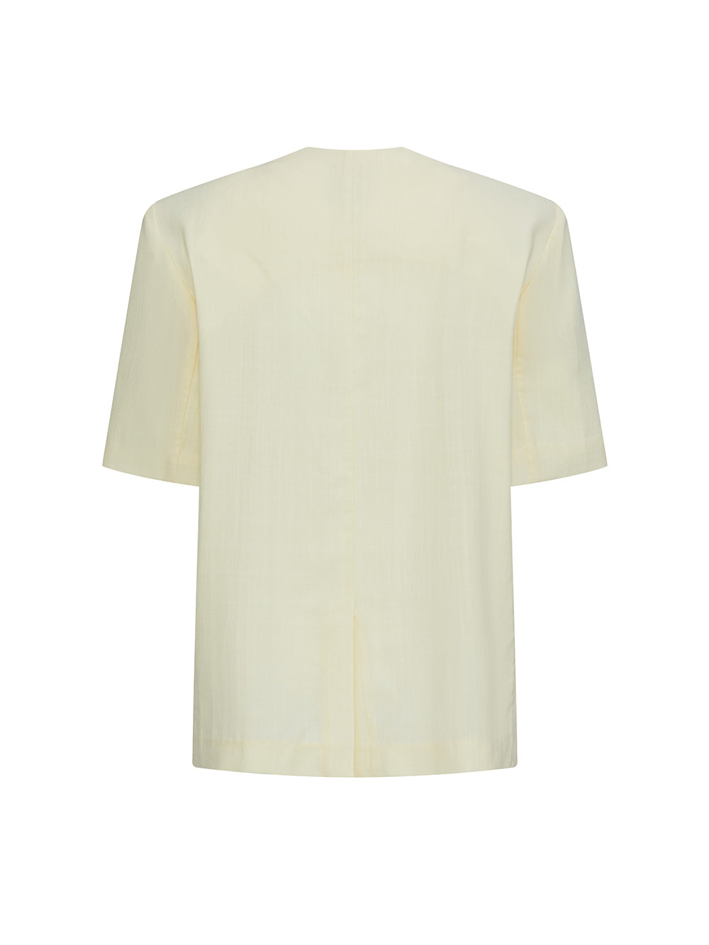 MUKZIN “Ode to the New Summer”Light Yellow Chinese-style Suit Jacket