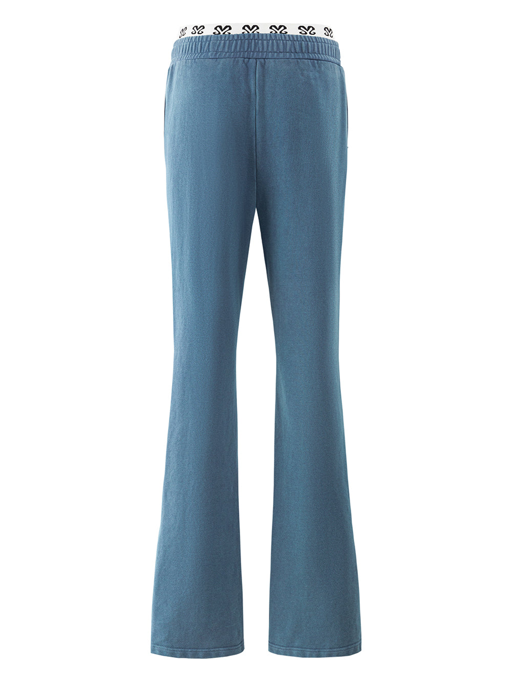 MUKZIN Slim Blue Comfortable Sports Straight Leg Pants
