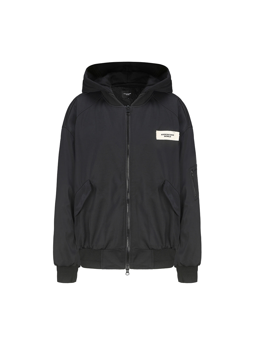 MUKTANK × ARDENCODE Loose Hooded Cotton Jacket