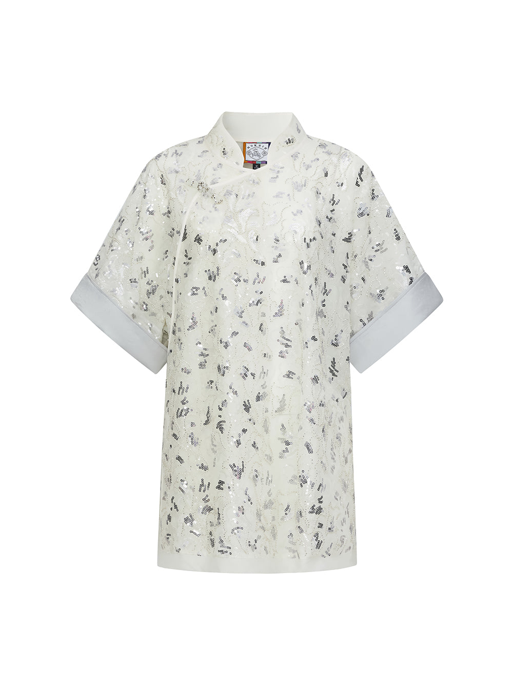 MUKZIN "Ode to the New Summer"New Chinese-style elegant slimming short-sleeve top