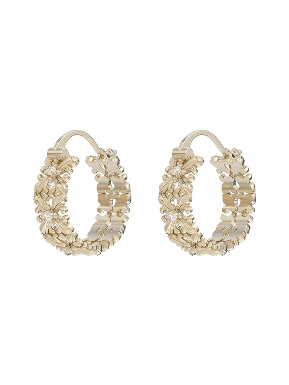 MUKTANK×SUN HUNTER Iris Earrings
