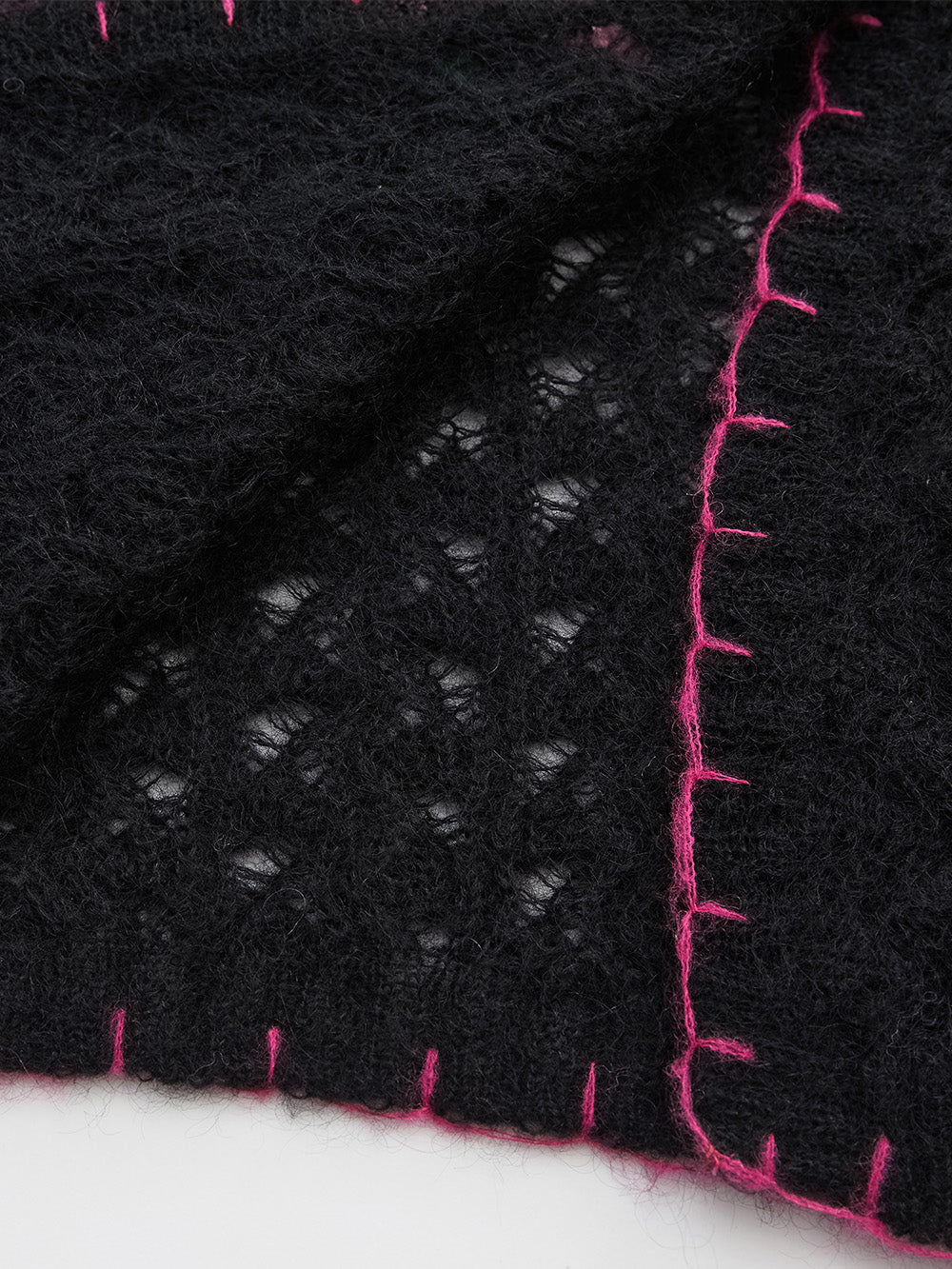 MUKZIN SpringPrelude "Chunjiao" Vintage Hollow-out Knitted Cardigan