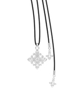 MUKTANK×SUN HUNTER Drawstring Leather Necklace with Iris Design