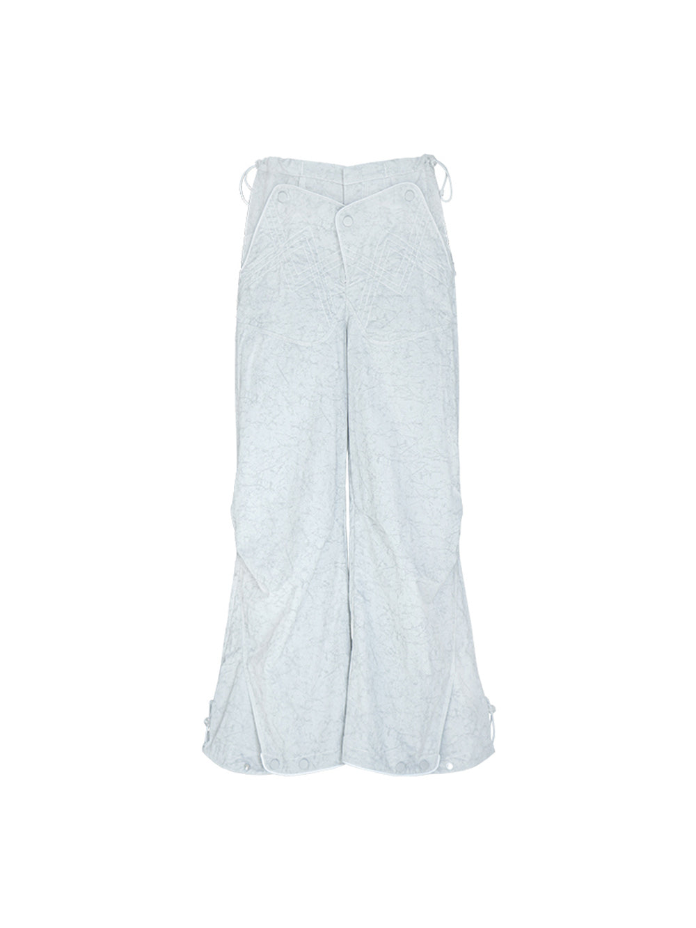 MUKTANK × COOLOTHES Loose Work Paratrooper Pants