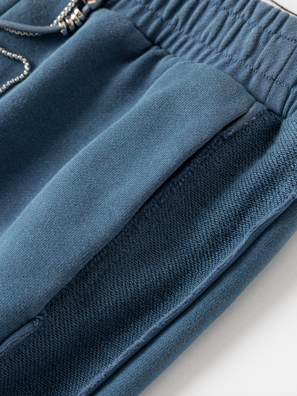 MUKZIN Slim Blue Comfortable Sports Straight Leg Pants