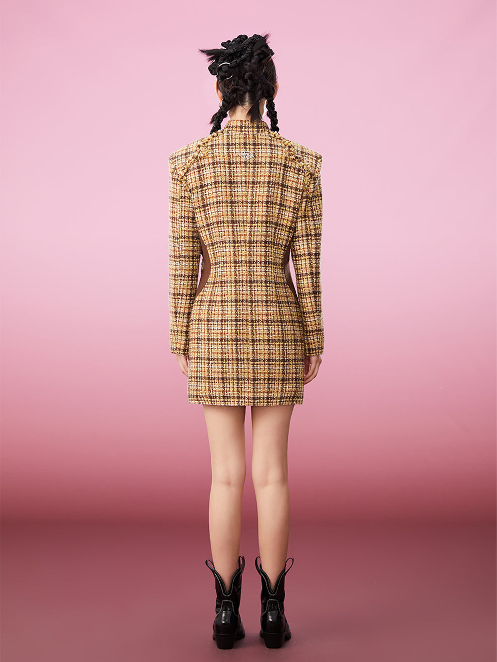 MUKZIN Vintage Yellow High Quality Elegant Cheongsam