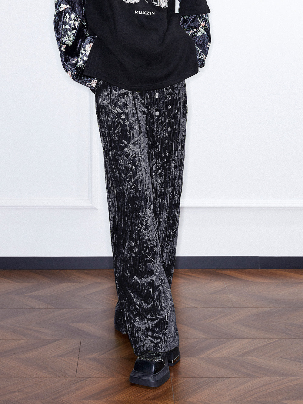 MUKZIN Hollow-out Knited Versatile Leggings Pant