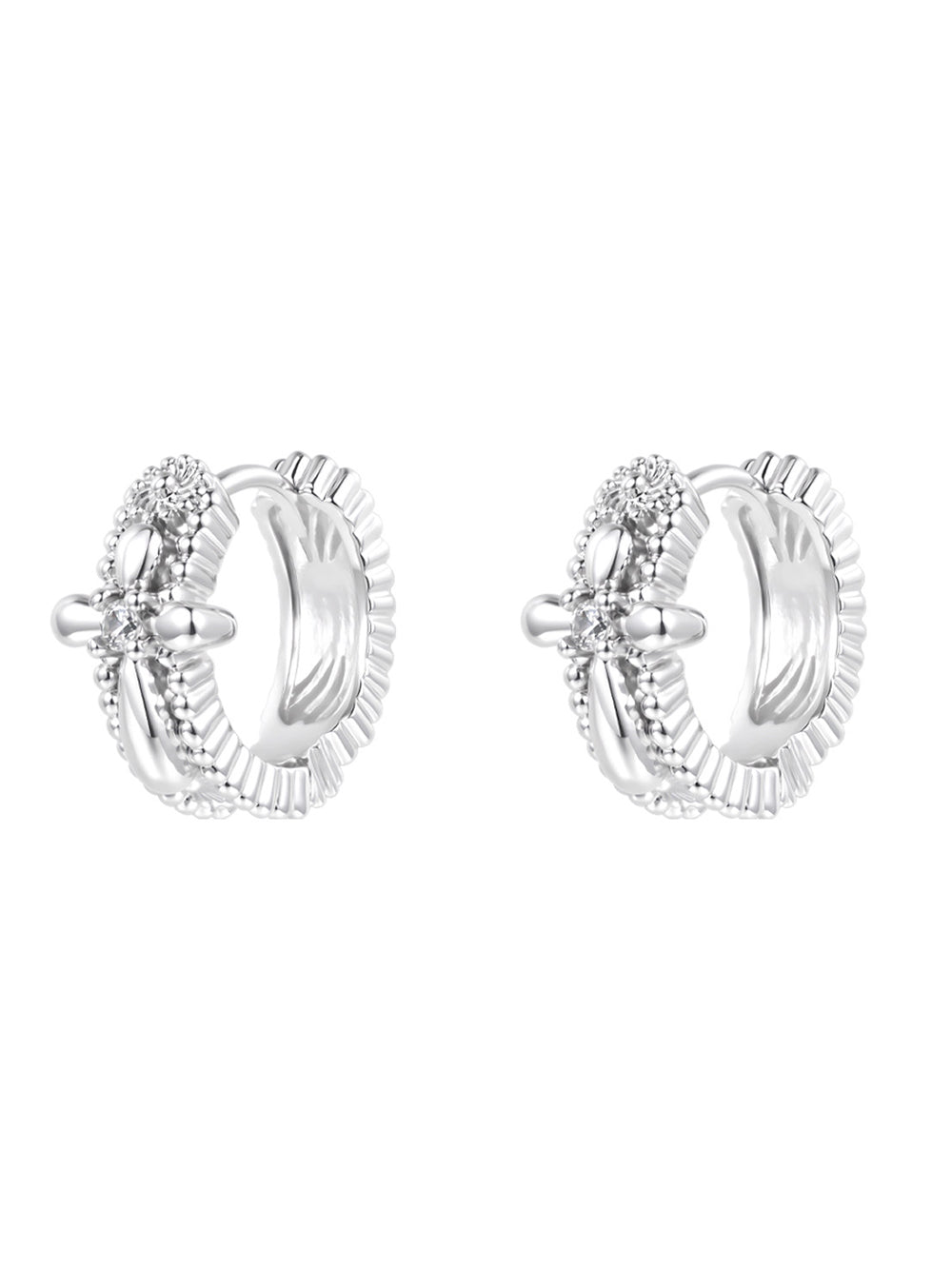 MUKTANK×SUN HUNTER Petal Ear Cuffs