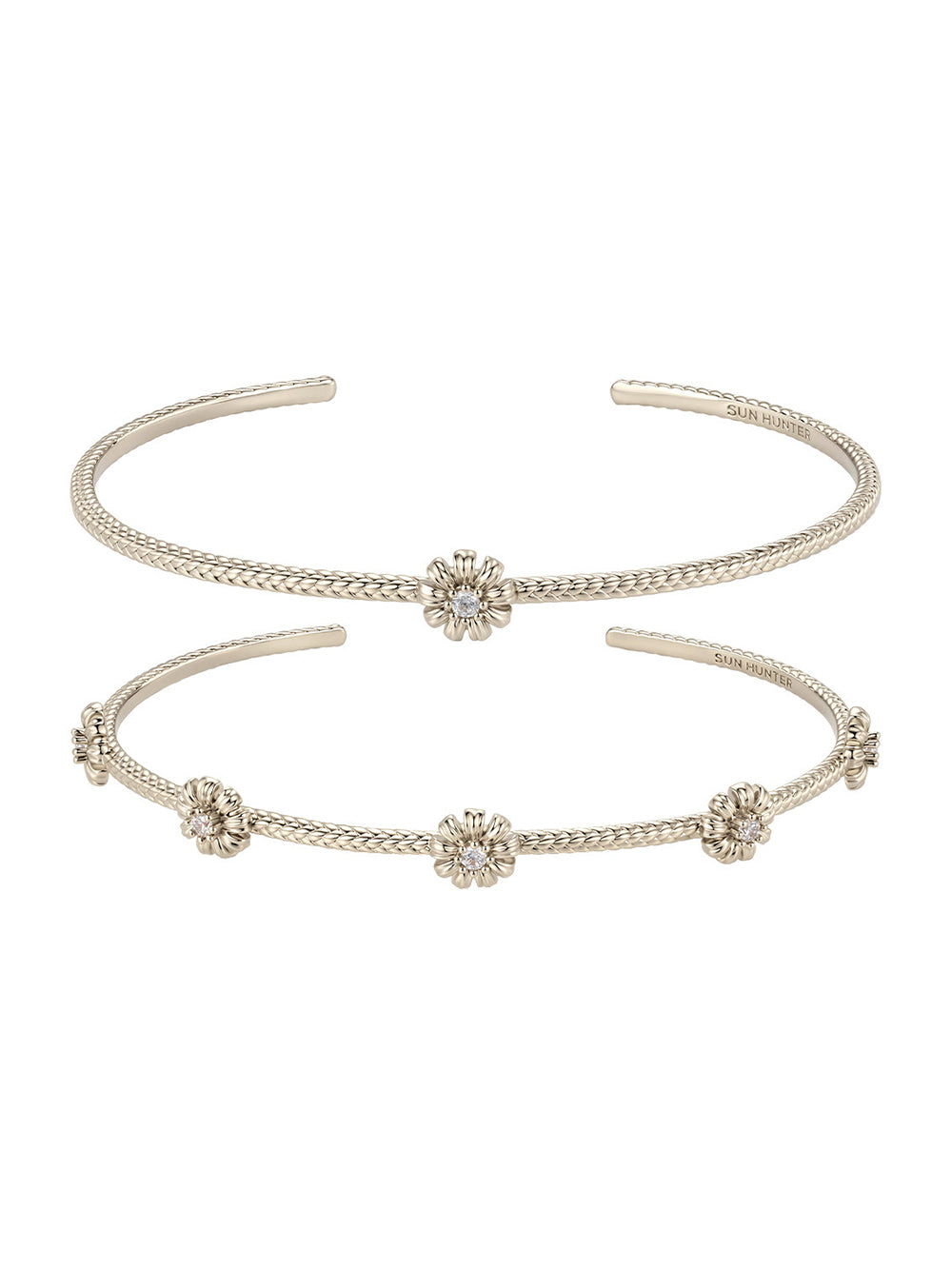 MUKTANK×SUN HUNTER Garden Full Daisy Bangle